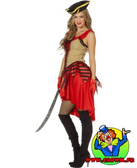 Déguisement de pirate femme mariée