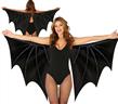 Ailes de chauve-souris noir autre image 2