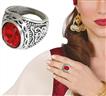Bague rubis autre image 3