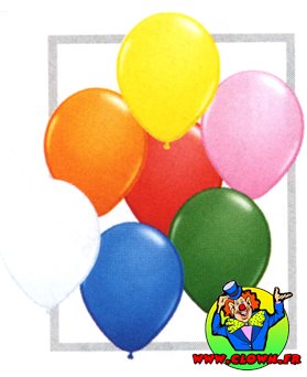 Ballons multicolores