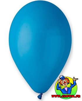 Ballons standard bleu moyen