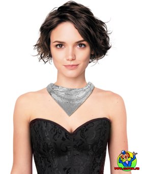 Bandana bijou métallisé argent - Vue 2