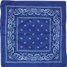 Bandana cowboy bleu autre image 2