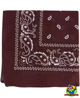 Bandana marron - Vue 2