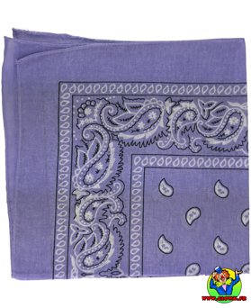 Bandana parme - Vue 1