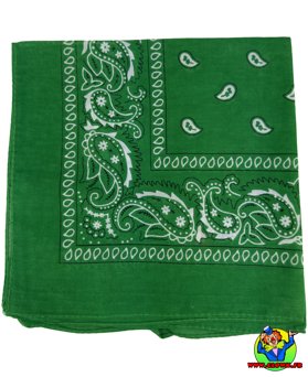 Bandana vert - Vue 1