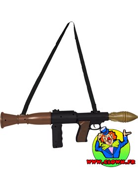 Bazooka avec 2 projectiles