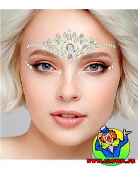 Bijoux visage diamants