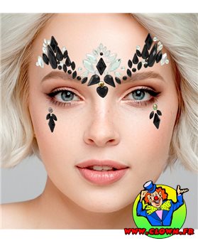 Bijoux visage reine sombre