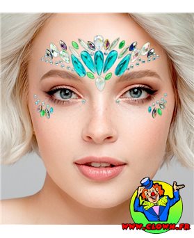 Bijoux visage sirène