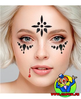 Bijoux visage vampire