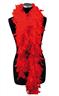 Boa à plumes rouges pour déguisement Halloween autre image 0