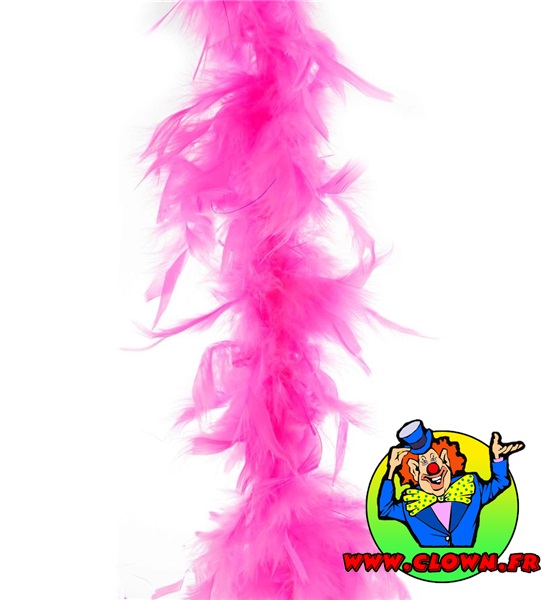Achat Boa plume rose fluo sur  ou en boutique sur Paris