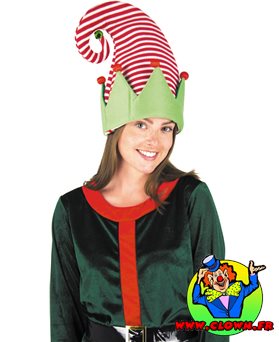 Bonnet lutin rayé