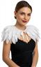 Cape en plumes blanches autre image 0