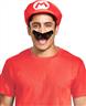 Casquette et Moustache Mario™ Adulte autre image 1