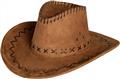 Chapeau Cow-boy adulte texas avec coutures marron clair autre image 0
