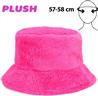 Chapeau Fischerhut en peluche Rave rose autre image 1