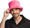 Chapeau Fischerhut en peluche Rave rose autre image 2
