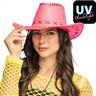Chapeau cowboy Savanne rose fluo UV autre image 0