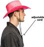 Chapeau cowboy Savanne rose fluo UV autre image 3