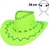 Chapeau cowboy Savanne vert fluo UV autre image 1