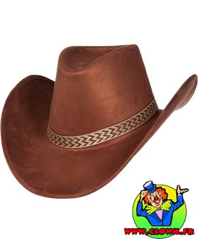 Chapeau cowboy avec bandeau