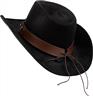 Chapeau cowboy buffalo bill black autre image 1