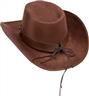 Chapeau cowboy buffalo bill brown autre image 1