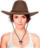 Chapeau cowboy calamity dark brown indiana jones autre image 1