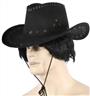 Chapeau de Cow-boy Noir Adulte autre image 1