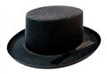 Chapeau haut de forme rocambole noir pour Halloween autre image 2