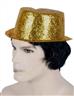 Chapeau paillette haut de forme doré autre image 1