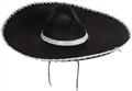 Chapeau sombrero mexicain noir autre image 2