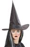 Chapeau sorcière nylon noir pour Halloween autre image 0