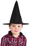 Chapeau sorcière nylon noir pour Halloween autre image 1