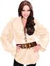 Chemise pirate/renaissance beige autre image 0