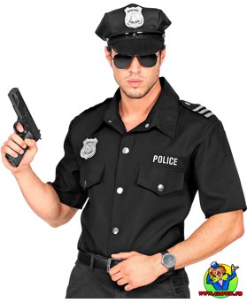 Chemise policier - Vue 1