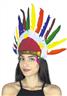 Coiffe de chef indien multicolore – Accessoire Festif autre image 3