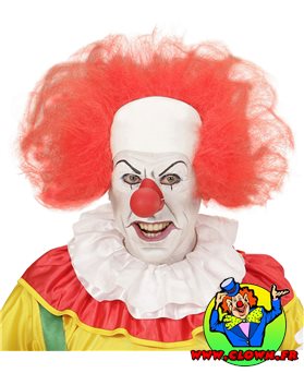 Coiffe de clown avec cheveux