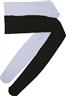 Collants bi couleur blanc et noir autre image 1