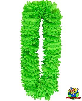 Collier hawaien vert - Vue 1