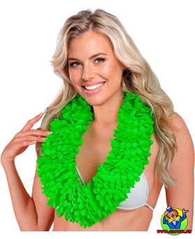 Collier hawaien vert - Vue 3