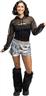 Culotte short Shiny argent autre image 3