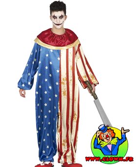 Déguisement Clown Effrayant pour Adolescent - Fête d'Halloween