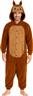 Déguisement Lulu monster pyjama brun homme autre image 0