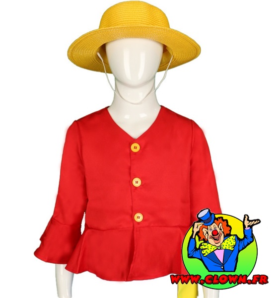 Achat Déguisement One piece Luffy enfant sur clown.fr ou en boutique sur Paris