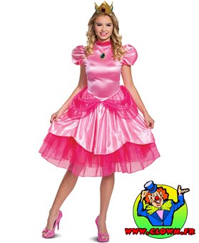 Déguisement Princesse Peach™ Nintendo™Deluxe Femme