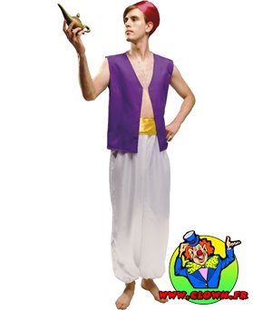 Déguisement adulte prince oriental Aladin