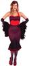 Déguisement burlesque rouge à pois autre image 0
